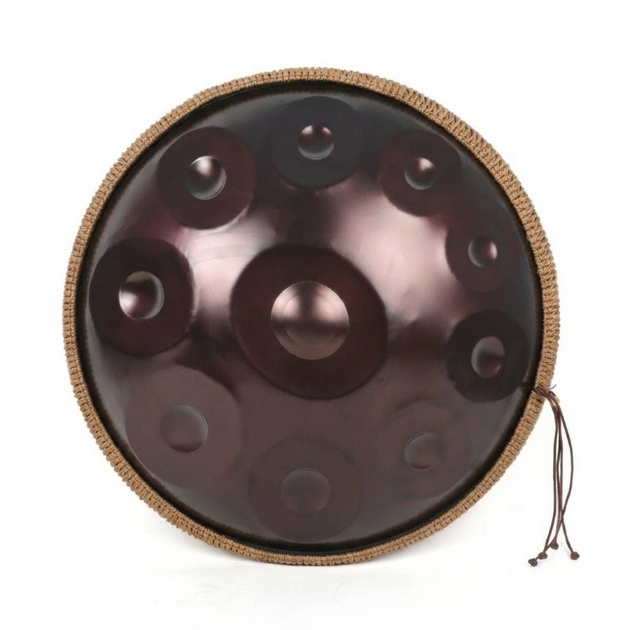 Handpan VELKAR – Ré mineur, 9 à 12 notes