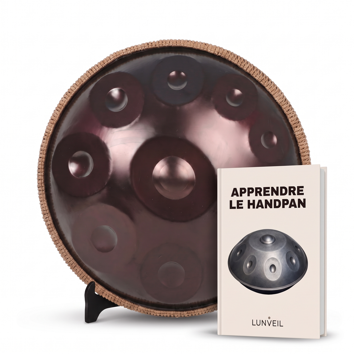 Handpan VELKAR Lunveil avec la méthode Apprendre le handpan
