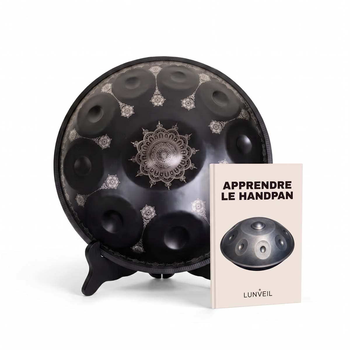 Handpan AELION Lunveil avec la méthode Apprendre le handpan