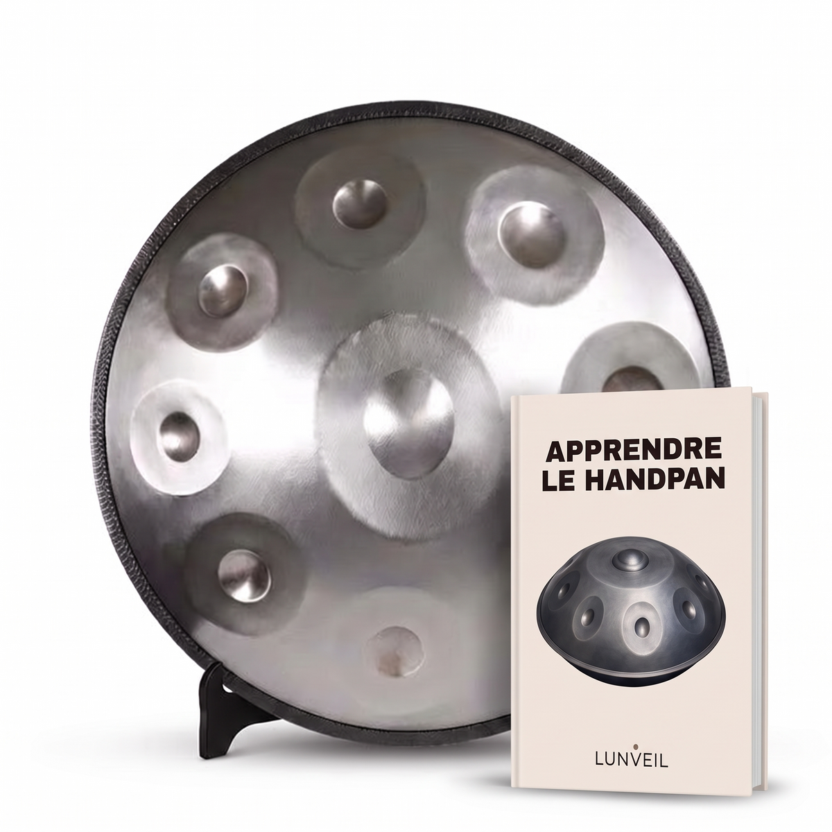 Handpan THALYS Lunveil avec la méthode Apprendre le handpan