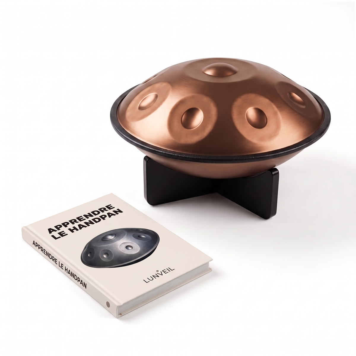 Handpan MYRÄN Lunveil avec la méthode Apprendre le handpan