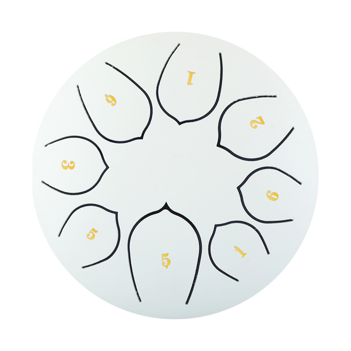 Tongue Drum KYARA – 8 langues, Ré mineur – Lunveil