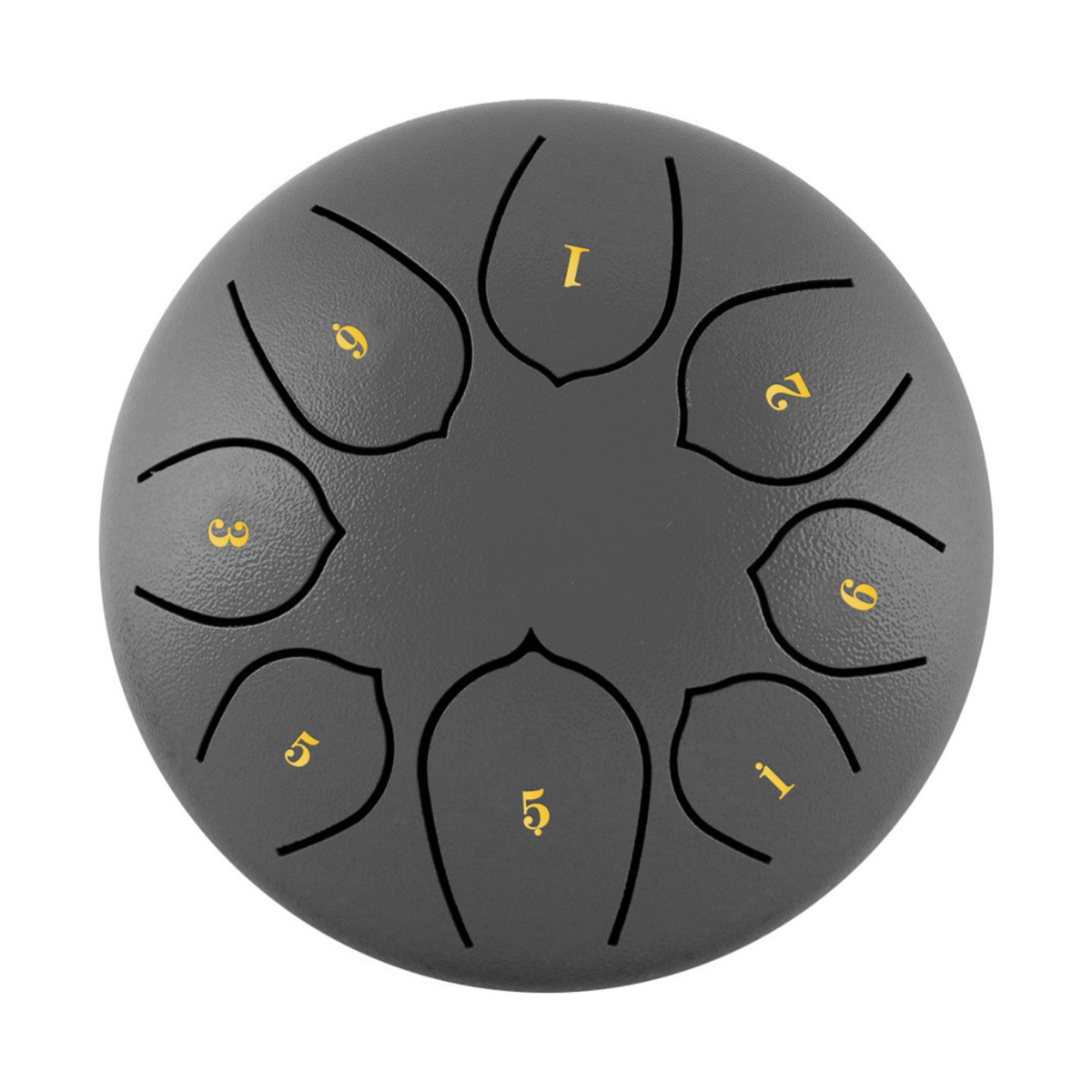 Tongue Drum KYARA – 8 langues, Ré mineur – Lunveil