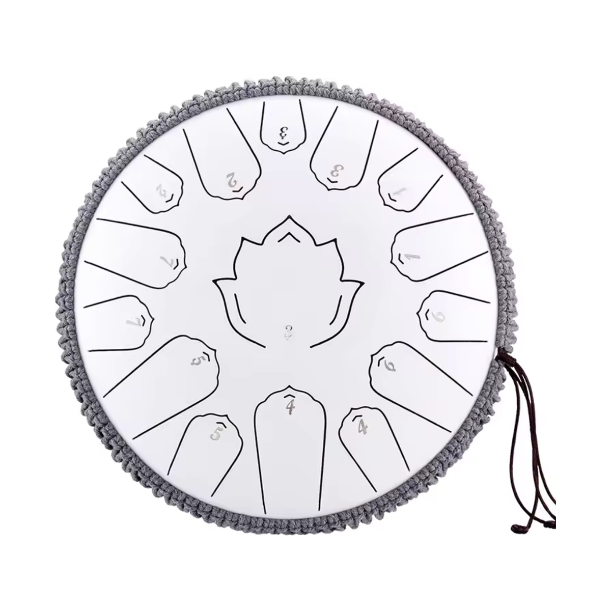 Tongue Drum LÛMIR – 15 langues, Ré mineur – Lunveil