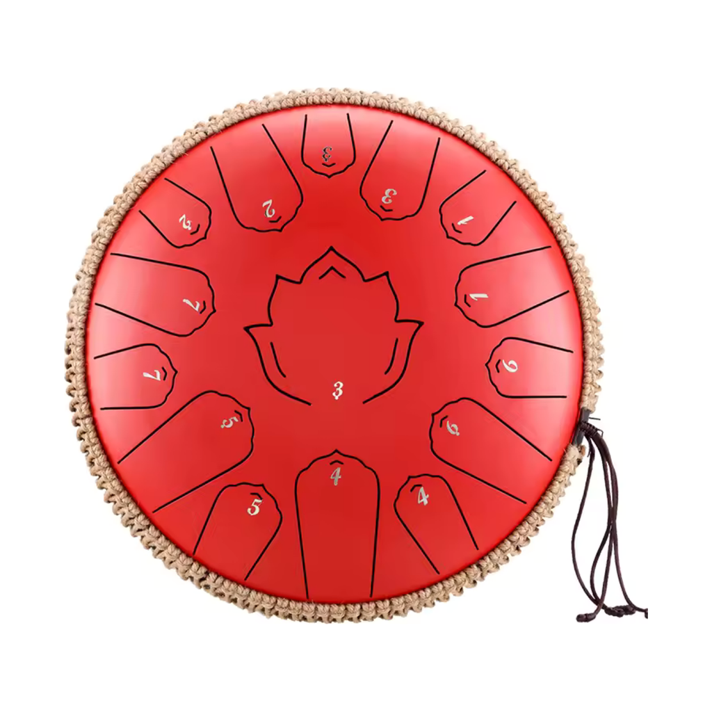 Tongue Drum LÛMIR – 15 langues, Ré mineur – Lunveil